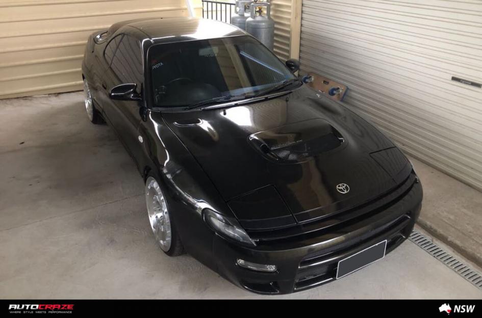 TOYOTA CELICA CCV SILVER MACHINED FACE